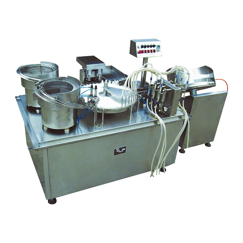 灌裝上塞軋蓋一體機